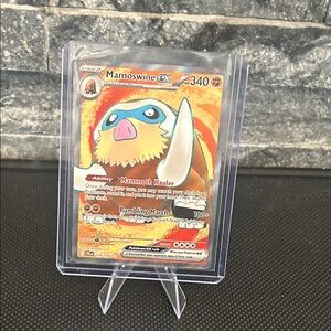 Pokemon Mamoswine EX Full Art Holo 174/159 Card from Journey Together Set